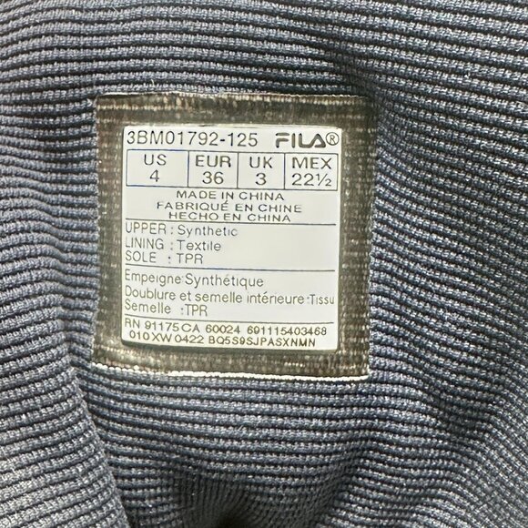 Fila Spitfire Boys 4 Mid-Cut White Red Blue Youth Basketball Sneakers - Picture 7 of 16